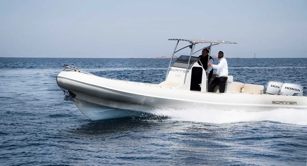 Scanner Marine Pro Line 870 D — gumenjak 8,7 m, fotografija 3 od 4